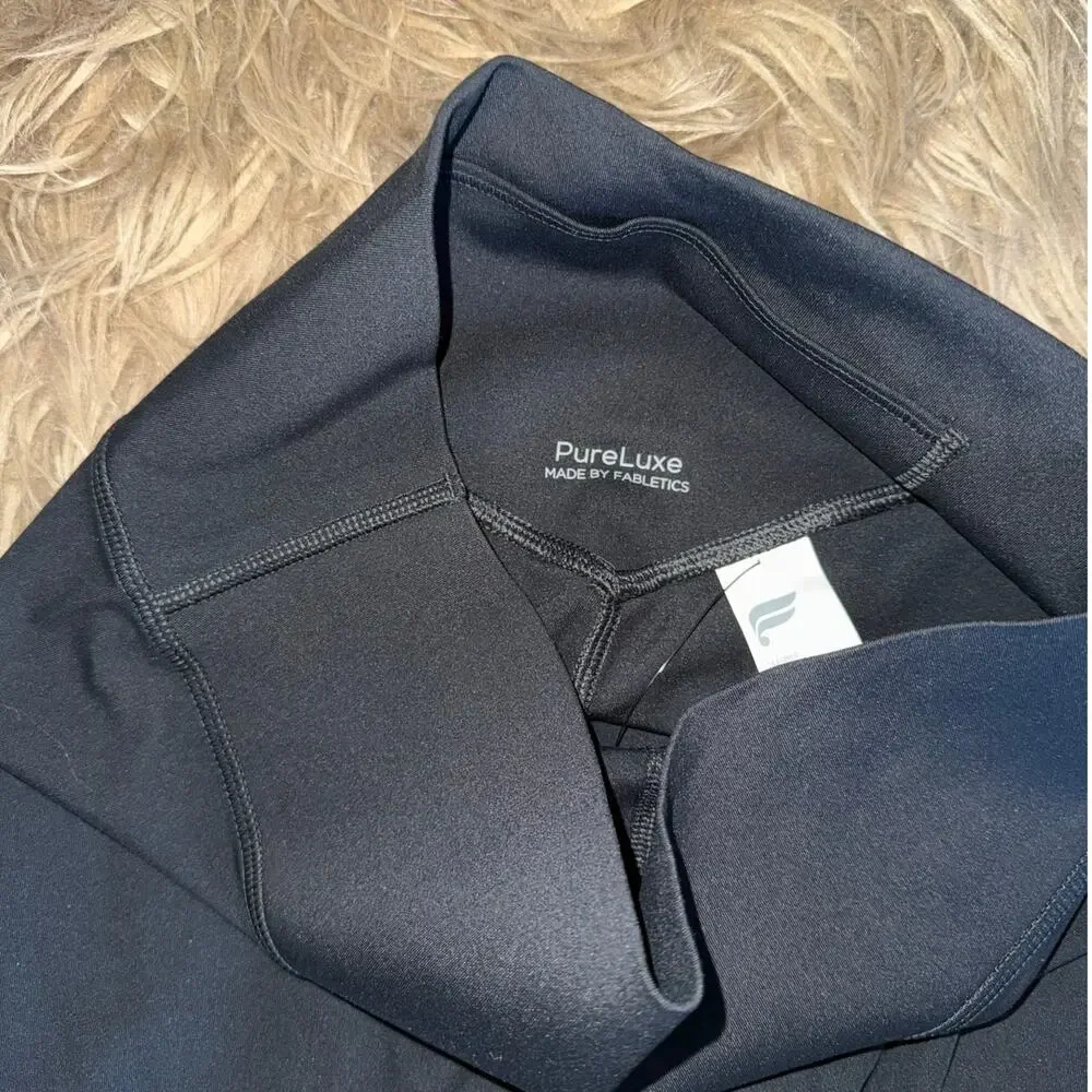New Fabletics High Waisted PureLuxe TLC Legging Black size M - Picture 5 of 9